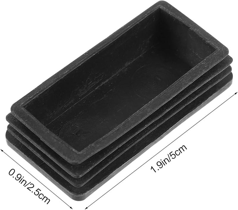 2 Pcs Non Slip Ladder Foot Covers Stair Pads For Moving Protection Black - Image 4