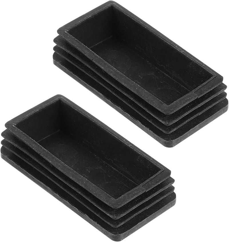 2 Pcs Non Slip Ladder Foot Covers Stair Pads For Moving Protection Black - Image 2