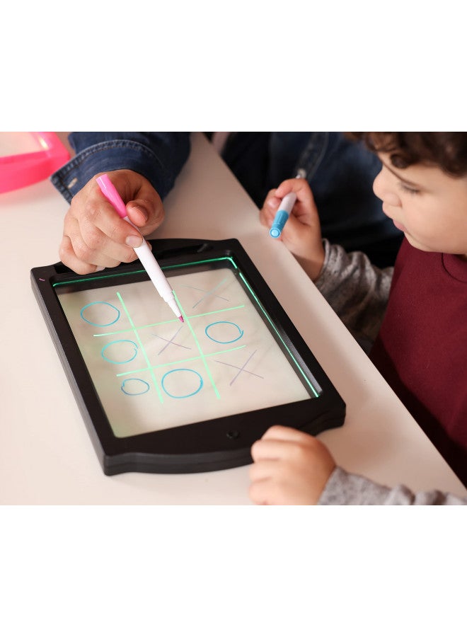 Marvin's Magic - Neon Glow Craft Kit - Craft Set - Light Up Tracing Pad - Drawing Tablet Kids - Neon Magic Kit - Childrens Craft Kits - Battery Powered Doodle Pad - Glow Art Neon Drawing Board - Image 3