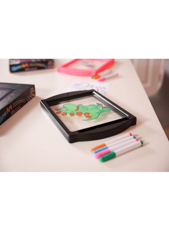 Marvin's Magic - Neon Glow Craft Kit - Craft Set - Light Up Tracing Pad - Drawing Tablet Kids - Neon Magic Kit - Childrens Craft Kits - Battery Powered Doodle Pad - Glow Art Neon Drawing Board - Image 2
