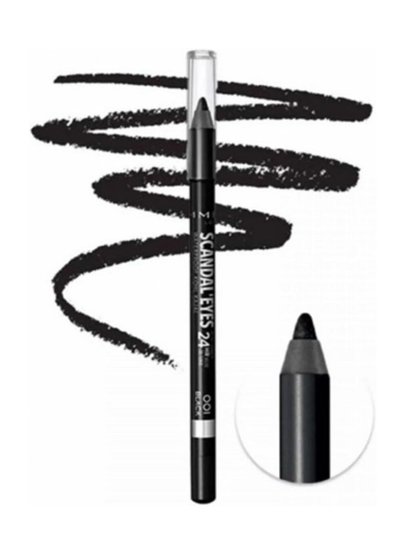 Waterproof Kohl Kajal Pencil Eyeliner 1.3 g 001 Black
