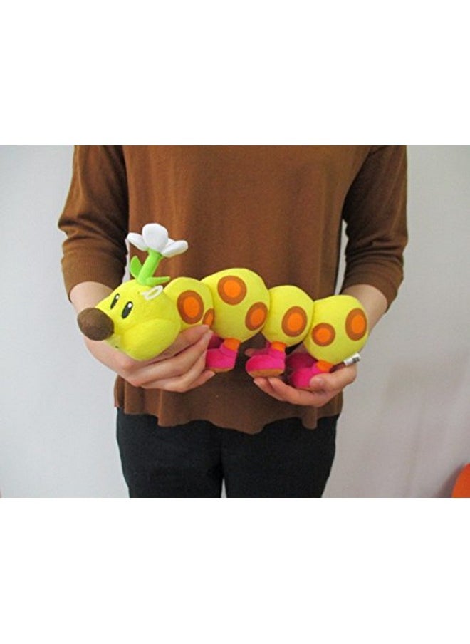 Sanei Super Mario All Star Collection Ac26 Wiggler 13" Plush  - Image 5