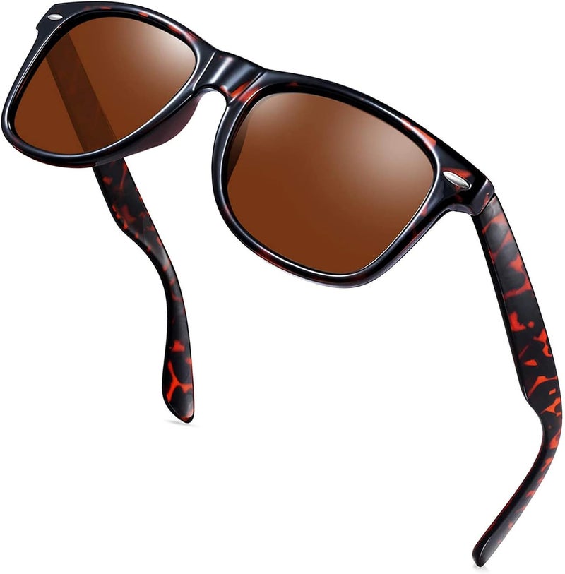 Joopin Square Sunglasses Men Women Polarized UV Protection Classic Trendy Lightweight Designer Sun Glasses for Driving Fishing Hiking Golf - Image 1
