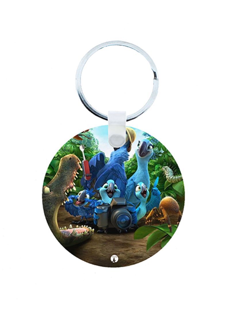 RKN Rio Wooden Keychain