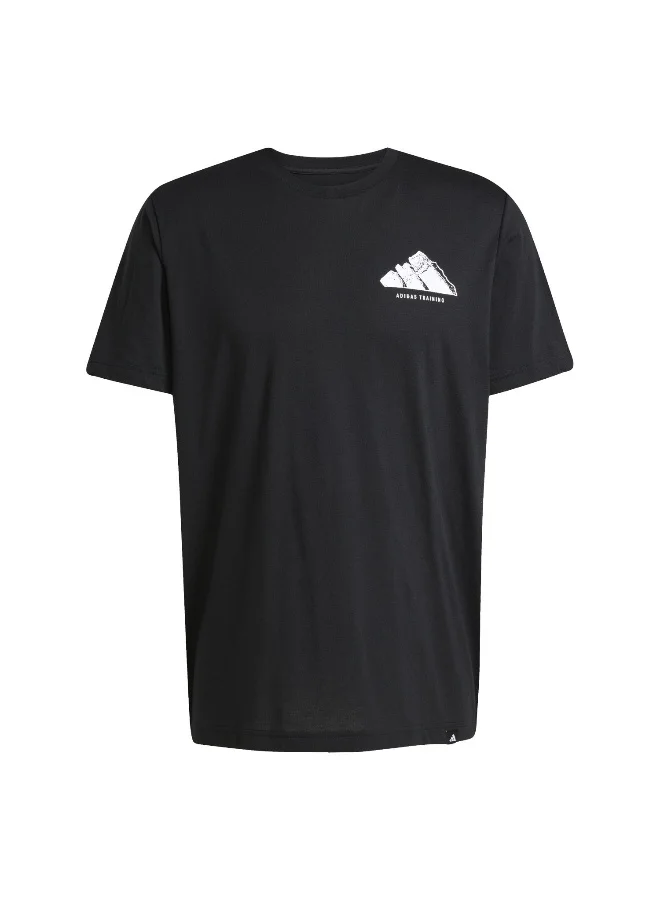 adidas M Vntg G T Black Training T-Shirts For Men XS