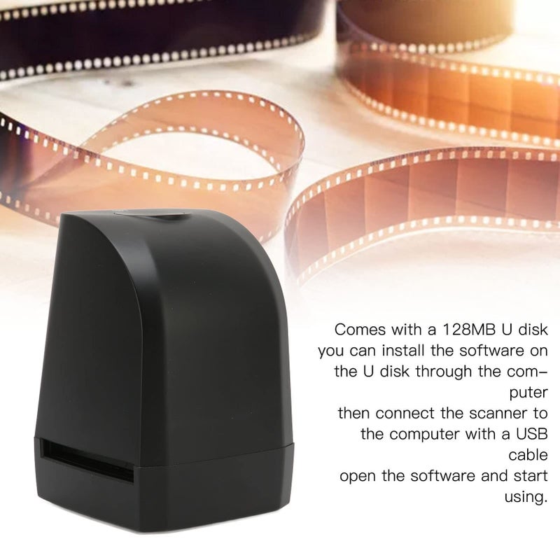 Portable Film Scanner 135mm High Resolution Negative Slide Converter For 35mm Slides To Digital Photos 8 10 - Image 4