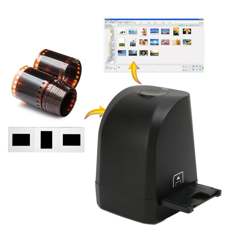 Portable Film Scanner 135mm High Resolution Negative Slide Converter For 35mm Slides To Digital Photos 8 10 - Image 3