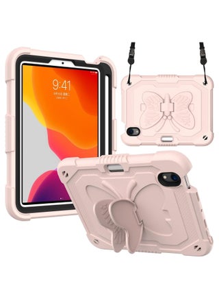 Case for IPad Mini 7 8.3 Inch,2024 Release,with Shoulder Straps and Pen Slot,Two Layer Bumper Shockproof erfly Stand Protective Full Body Kid Cover Case for IPad Mini 7 - pzsku/ZFEC256A9745D2D30119AZ/45/1743680959/83452697-6961-4b04-adf1-cd14a857825e