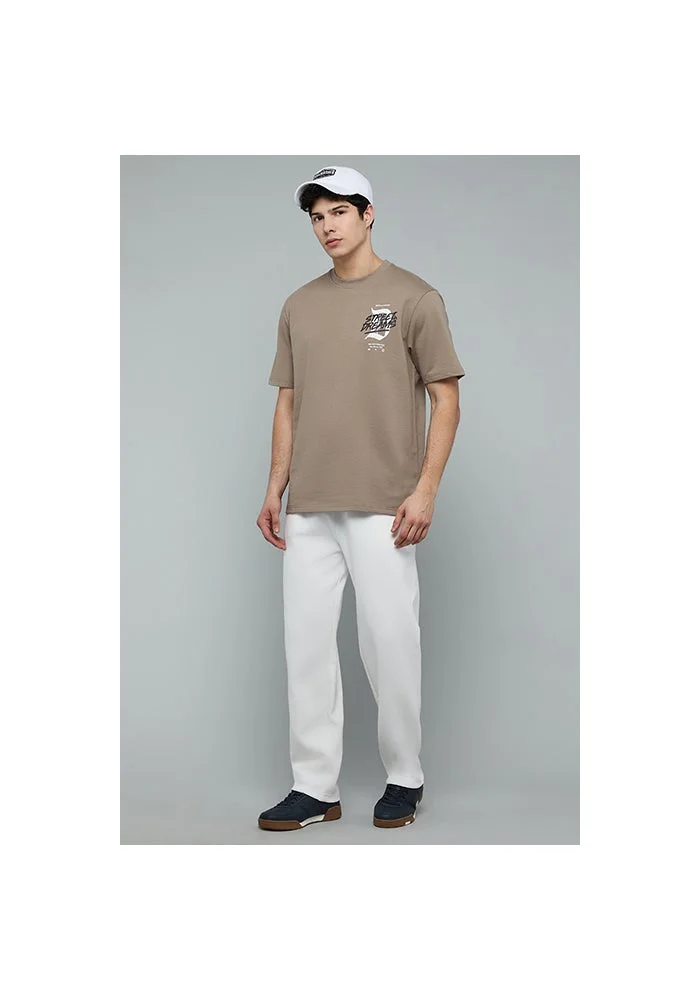 R&b Solid Pants with Button Closure