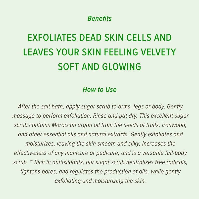 BCL Spa Be Care Love Spa Sugar Scrub Lemongrass Green Tea to moisturize detoxify and purify skin for acneprone oily or damaged skin16 oz - Image 5