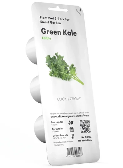 Click & Grow انقر وتنمو عبوة حديقة الذكية الخضراء