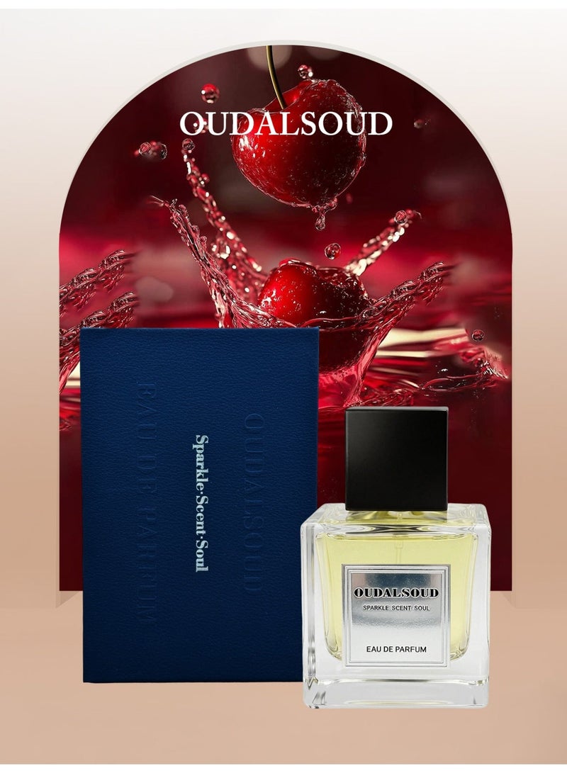 OUDALSOUD/Fallen Cherry Blossom Eau De Parfum | 40% Concentrated | Long Lasting Over 8 Hours | Premium Arabian Floral Oriental Scent | Luxury Gift Box For Valentine & Ramadan - Image 1
