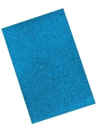 Ticon Glitter Adhesive Eva 20X30 A4 10 Piece Blue 