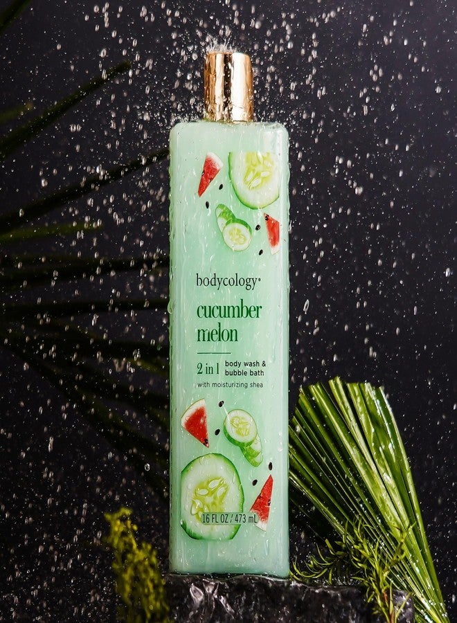 Bodycology Cucumber Melon Body Wash Women 16 oz - Image 4