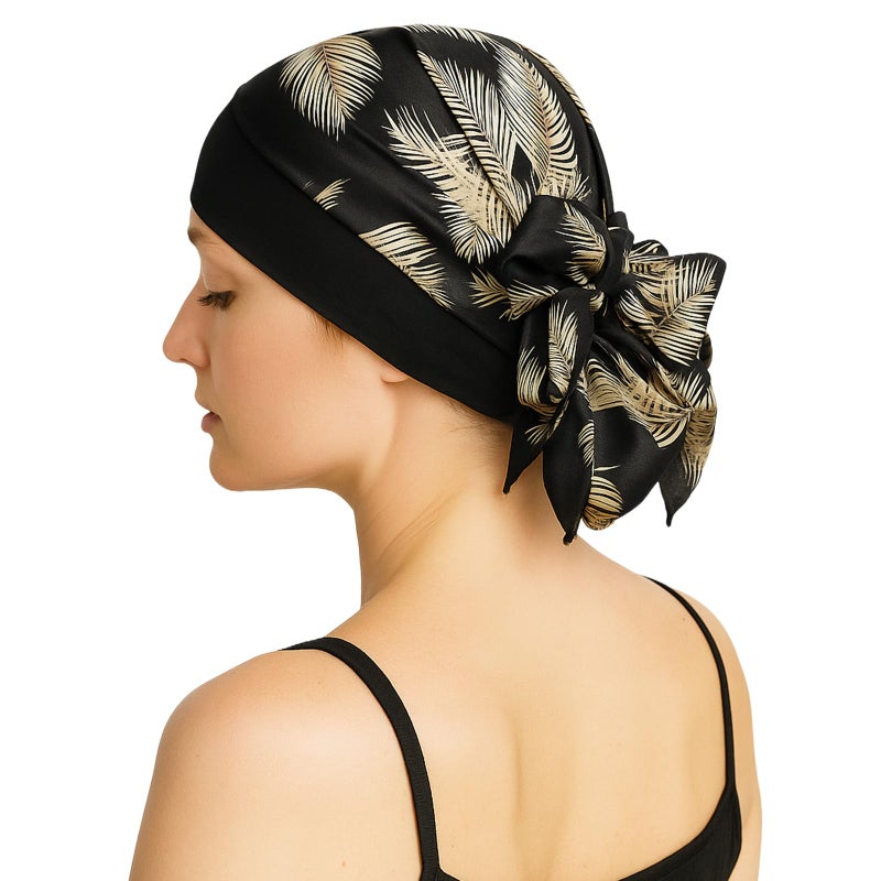 FADACHY Cancer Headwear for Women, Chemo Turbans with Head Scarf for Girls Ladies Hair Loss Chemotherapy Patients,Soft Lightweight Headwraps Headcovers Unlimited - Image 3