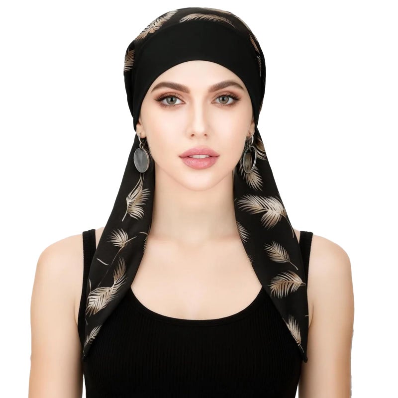 FADACHY Cancer Headwear for Women, Chemo Turbans with Head Scarf for Girls Ladies Hair Loss Chemotherapy Patients,Soft Lightweight Headwraps Headcovers Unlimited - Image 1