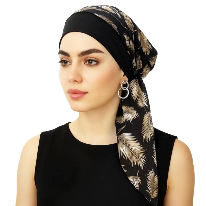 FADACHY Cancer Headwear for Women, Chemo Turbans with Head Scarf for Girls Ladies Hair Loss Chemotherapy Patients,Soft Lightweight Headwraps Headcovers Unlimited - Image 2