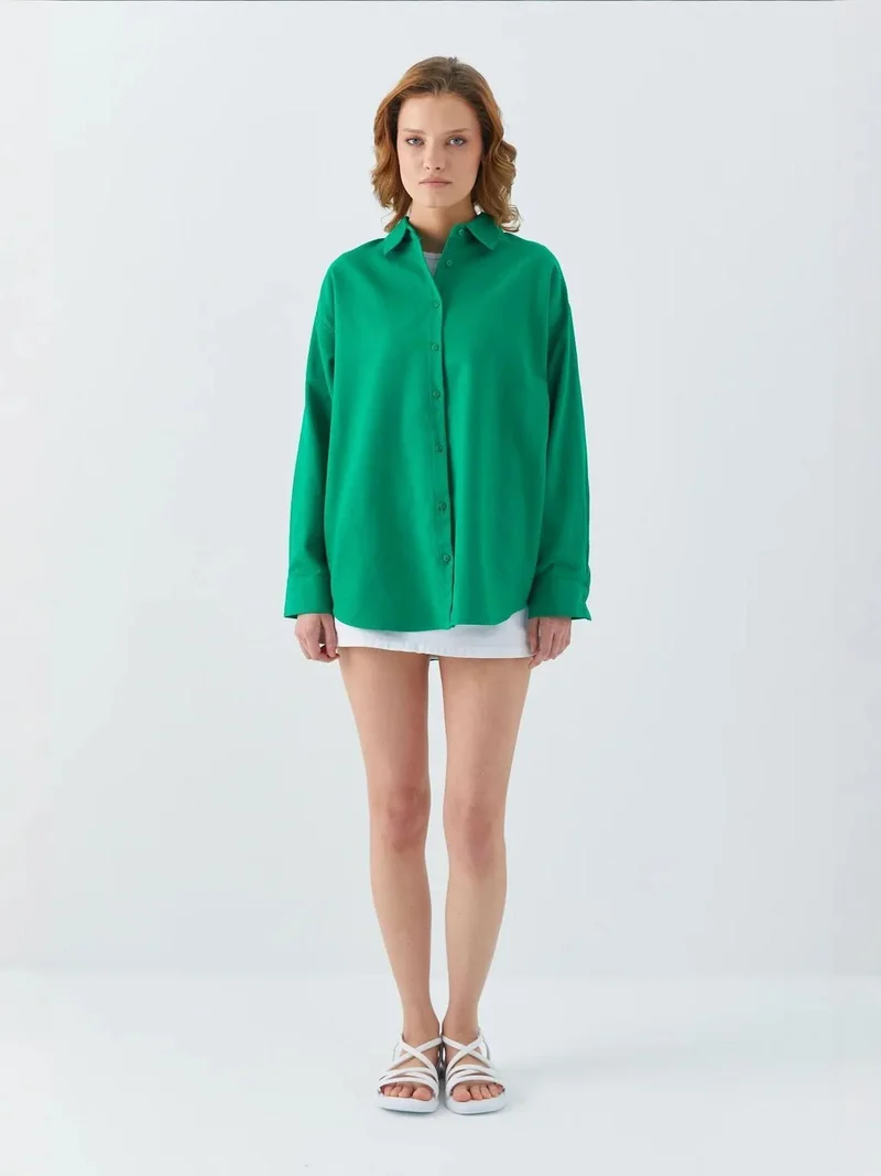 MixRay Mixray Oversize Poplin Shirt