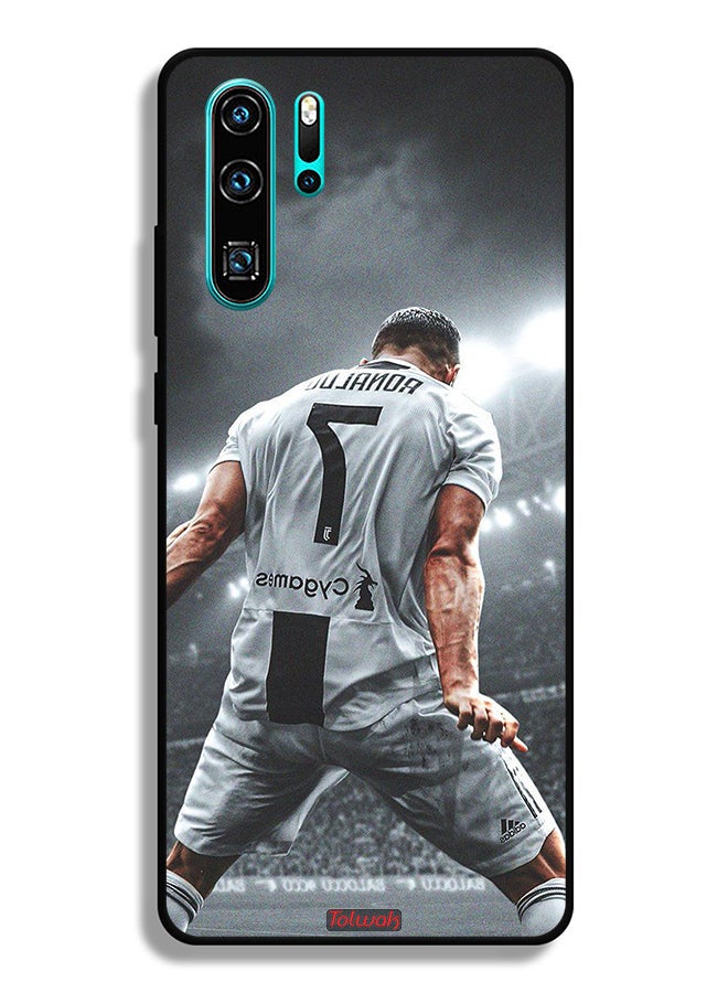 Tolwak Huawei P30 Pro Protective Case Cover Cristiano Ronaldo Celebration - Image 2