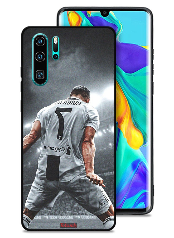 Tolwak Huawei P30 Pro Protective Case Cover Cristiano Ronaldo Celebration - Image 1