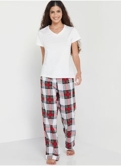 Ginger Checkered Pyjama Set  - Image 5