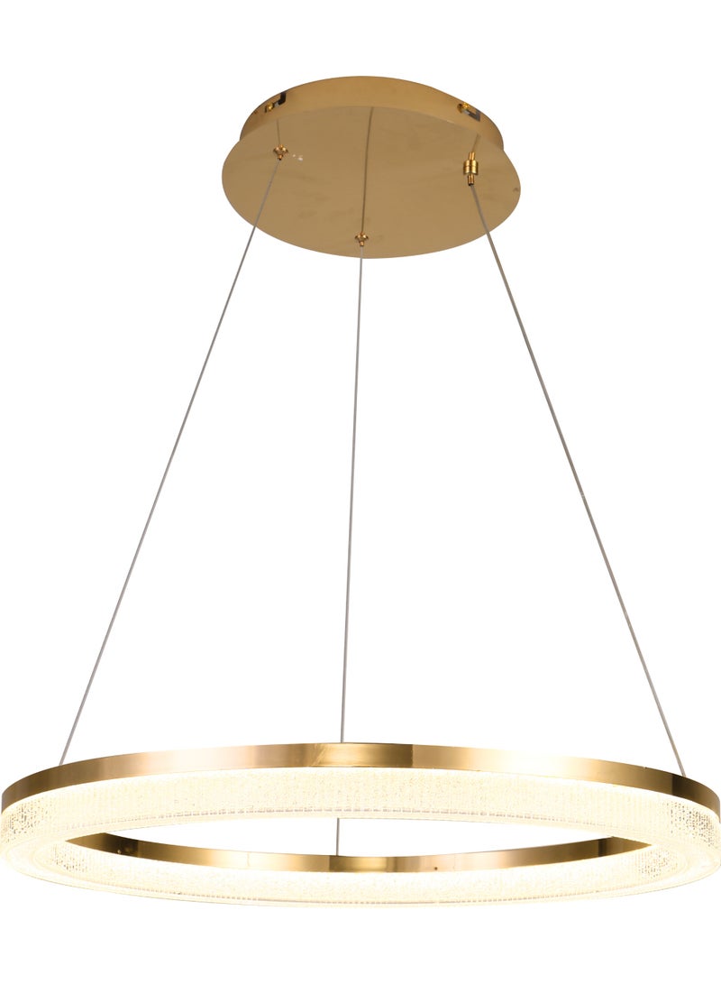 Hummer Modern Golden Chandelier with 3 Light Modes – 30W – 60 cm - Image 3