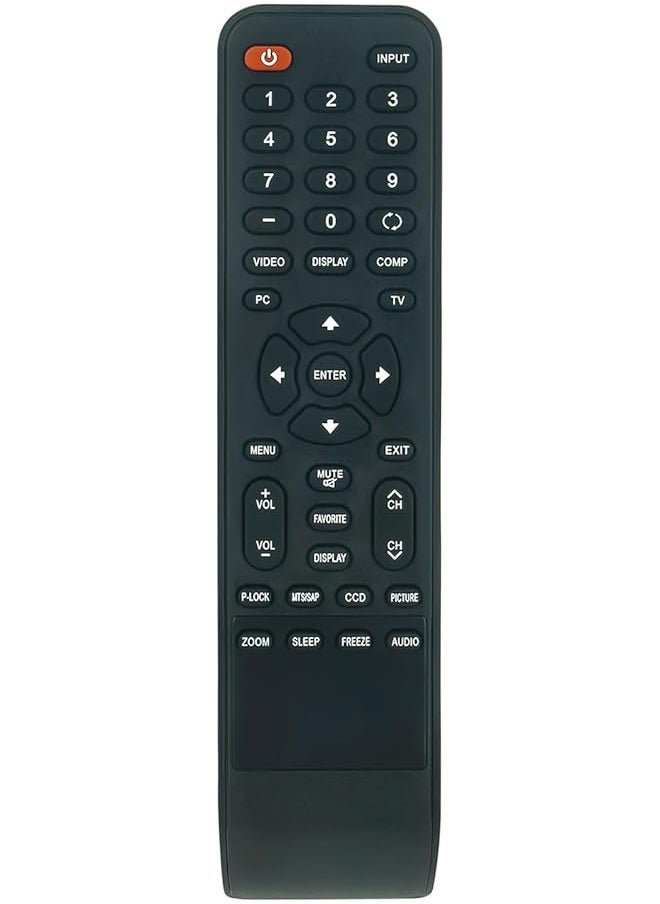 إيروريكس - جهاز التحكم عن بعد البديل Zrc 100 مناسب لتلفزيون Dynex Dx Lcd32 Dx Lcd37 Dxlcd32 Dxlcd37 - Image 1