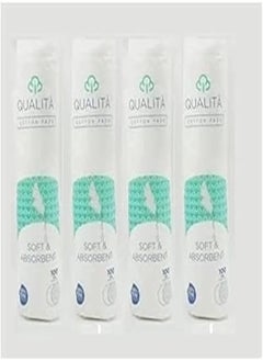 QUALITA Qualita Double Face Makeup Removal Cotton Pads - 100 Pieces 