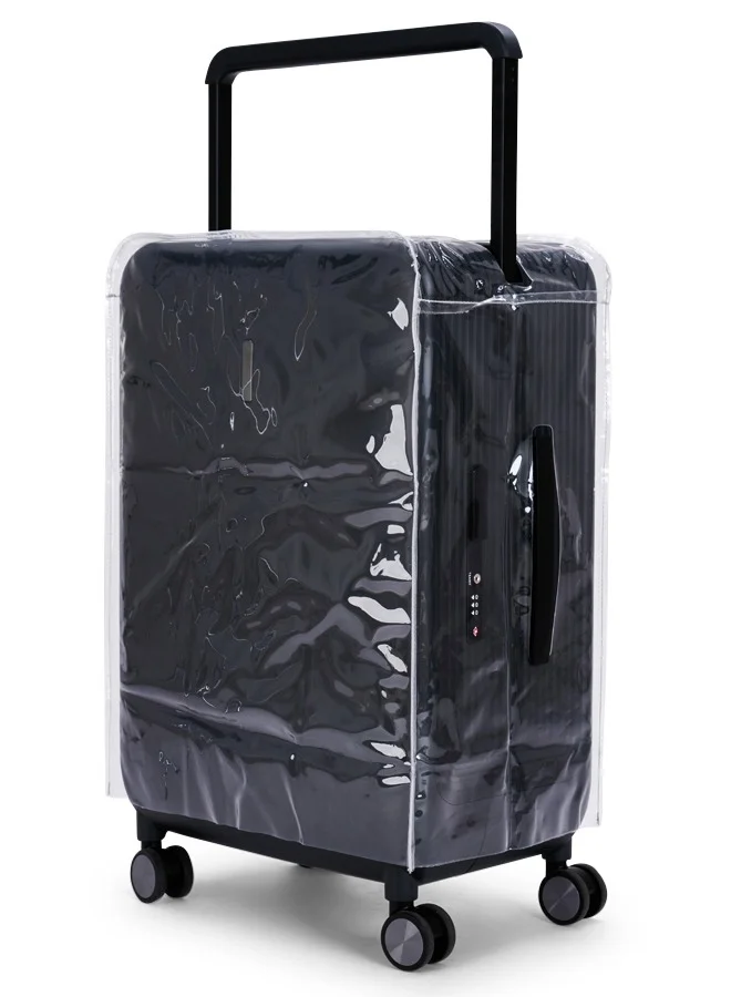 LIMRA Travel Bag From Limra Made Of PC Cabin Carry Check-In Luggage Trolley Size 20 inch Color Black