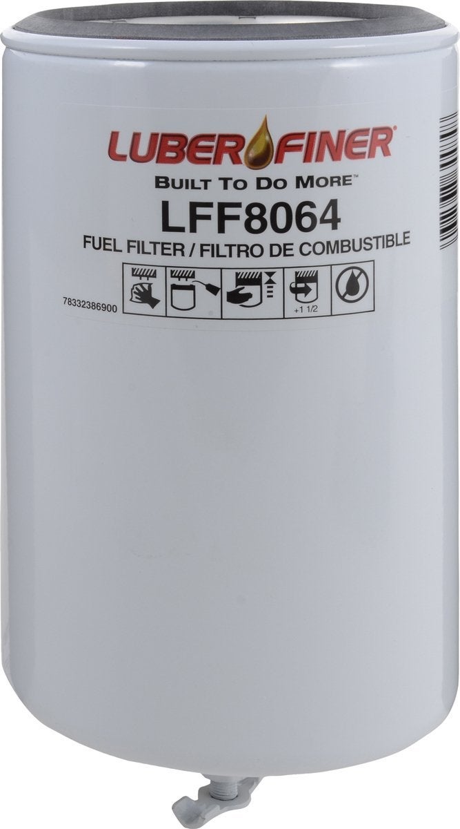Luber-finer تصفيق التزييت LFF8064 فلتر الوقود الثقيل - Image 1