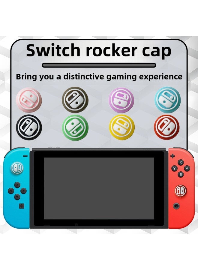 Nintendo Switch Handle Rocker Cap Lite Icon Rocker Set Joycon Button NS Handle Silicone Set-Product Color:05  - Image 2