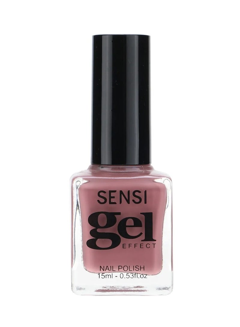 سينسي سنسي طلاء أظافر لامع جل افيكت - كوبر روز - #18 - Image 1