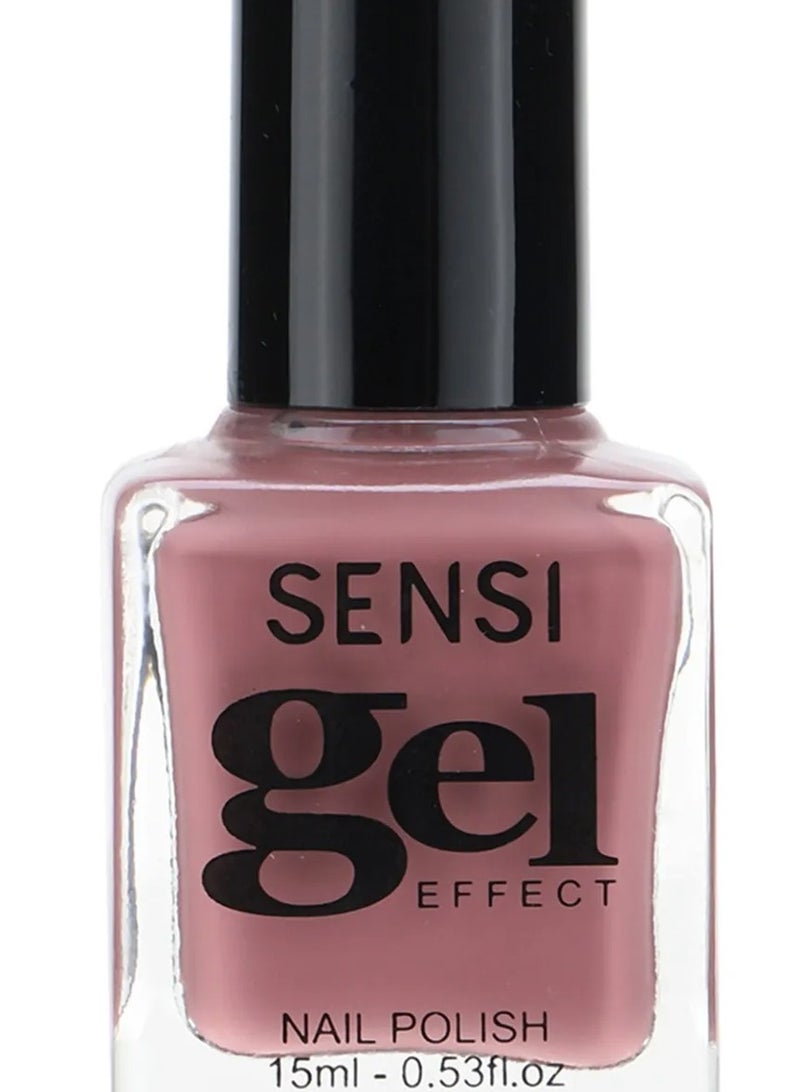 سينسي سنسي طلاء أظافر لامع جل افيكت - كوبر روز - #18 - Image 2