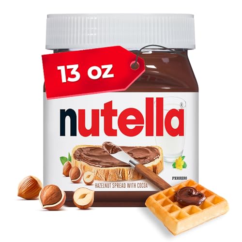 Nutella Hazelnut Spread with Cocoa for Breakfast 13 oz Jar - Image 1