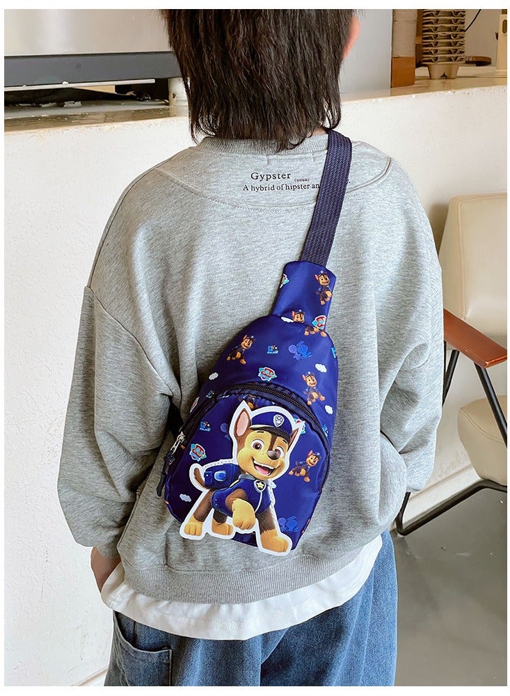 PAW PATROL Cool fashion boy and girl bag crossbody shoulder handsome baby out backpack casual cartoon children's chest bag - Image 2