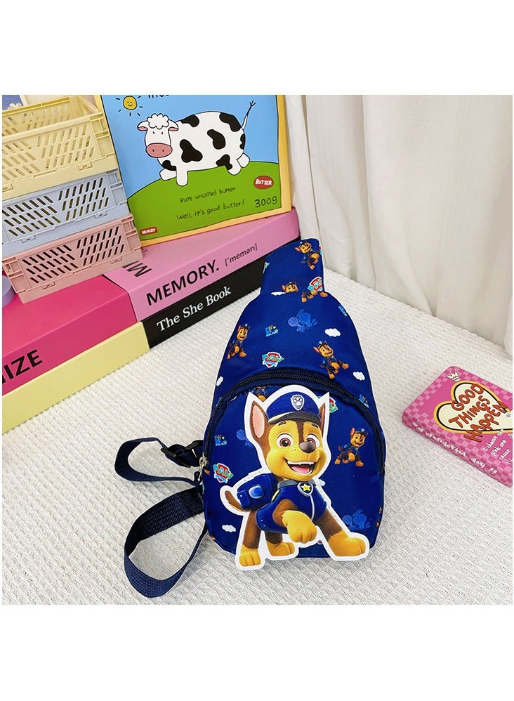 PAW PATROL Cool fashion boy and girl bag crossbody shoulder handsome baby out backpack casual cartoon children's chest bag - Image 1