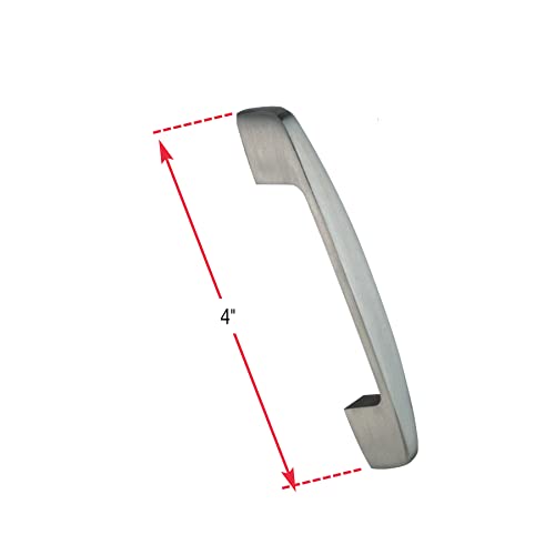 Harris Hardware Tp2100 Toilet Partition Die Cast Zamac Complete Outswing Door Hardware Set 1 In. Door 1-1/4 In. Pilaster - Image 5