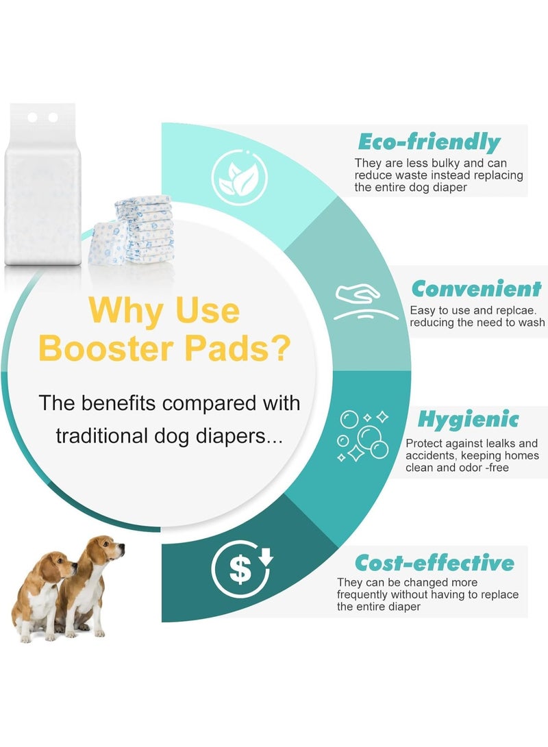 Disposable Dog Diapers Male,12 Count Adjustable Male Dog Wraps with Leak Proof Fit, Puppy Diaper Liners Ultra Absorbent Doggie Diapers for Male Dogs Incontinence, Excitable Urination (s) - Image 4