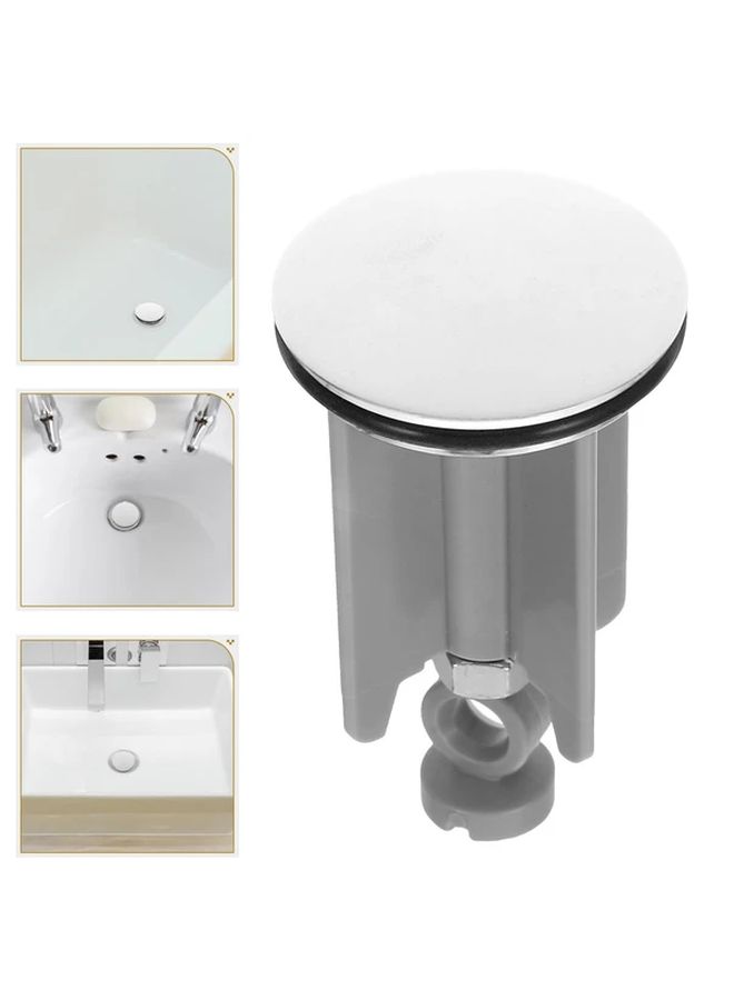 Grey 2 Sets Sink Pull Out Accessories European Standard 1 57 Inch Cover - Image 1