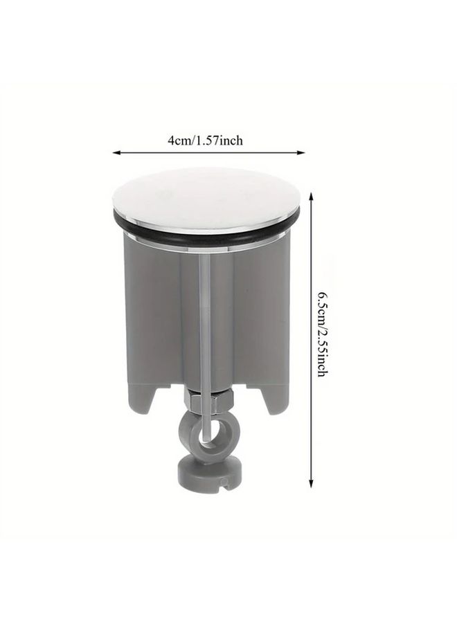 Grey 2 Sets Sink Pull Out Accessories European Standard 1 57 Inch Cover - Image 3