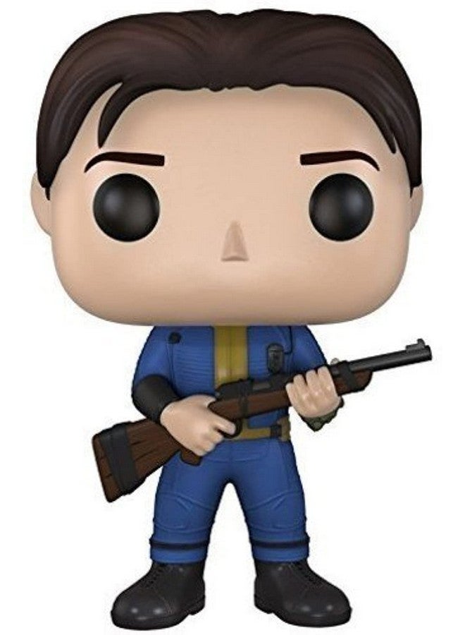 Funko Pop Games Fallout 4 Vault Dweller Action Figure - Image 1
