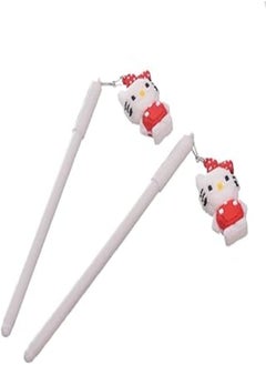 Yang Yang GP-133 High Quality Blue Ink Pen 0.38mm With Toy Medal Set Of 2 Pcs. - Multi Color