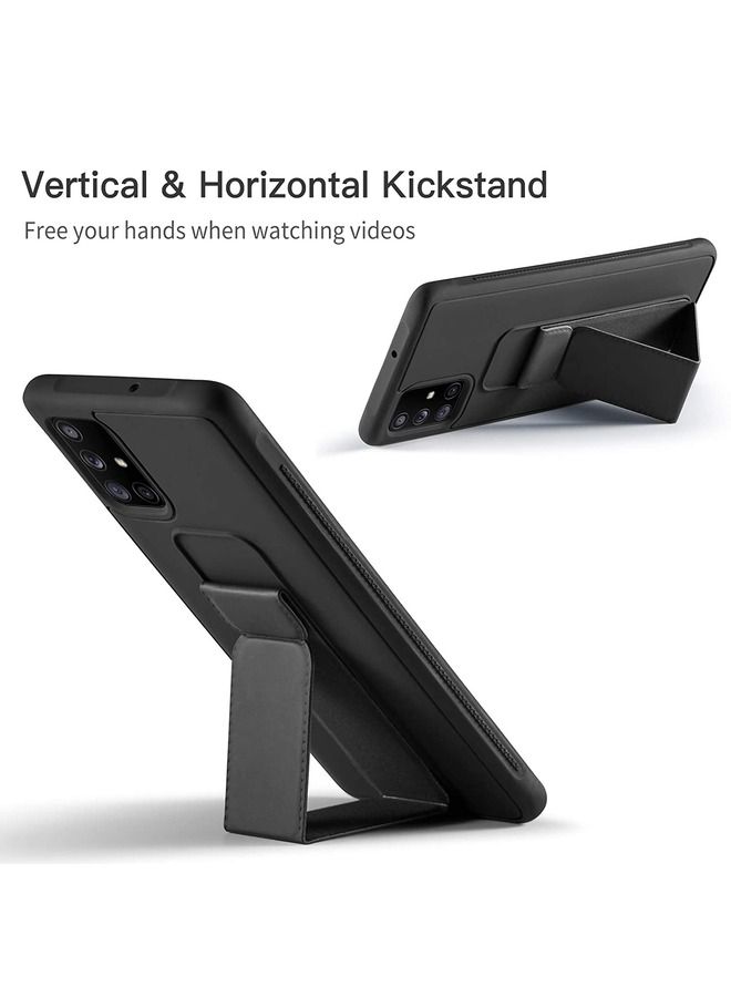 Samsung Galaxy S20  Vertical & Horizontal Multi-Stand Silicone Case with Finger Strap & Car Mount - Image 1