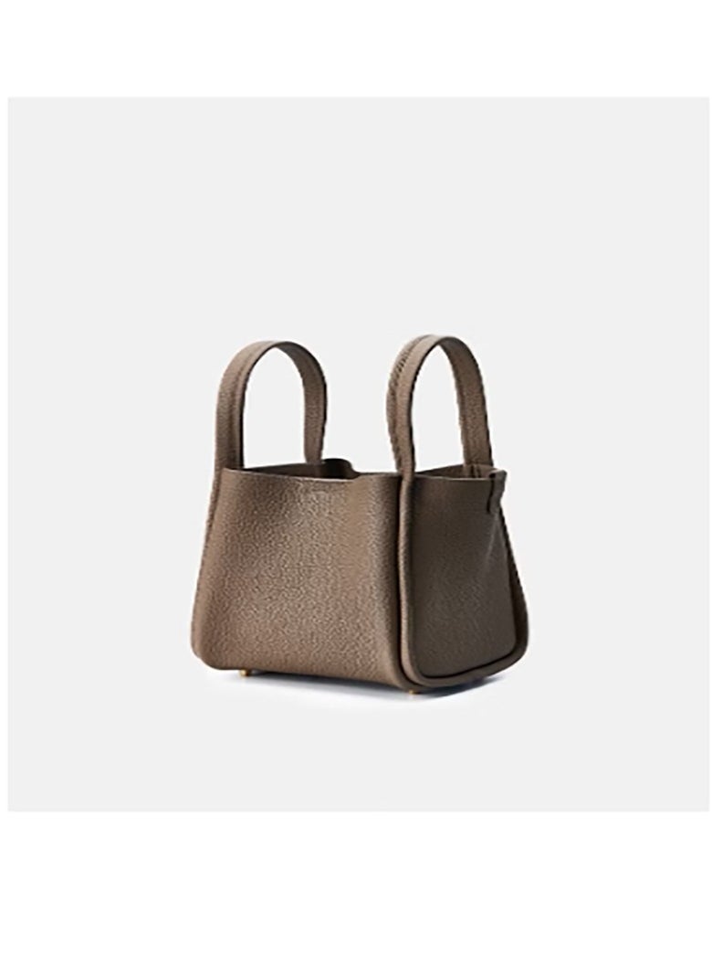 سونغمونت Designer - Crafted Vegetable Basket - Style Medium Yuanbao Handbag: Dual - Carry Option for Handheld and Crossbody Use  - Image 1