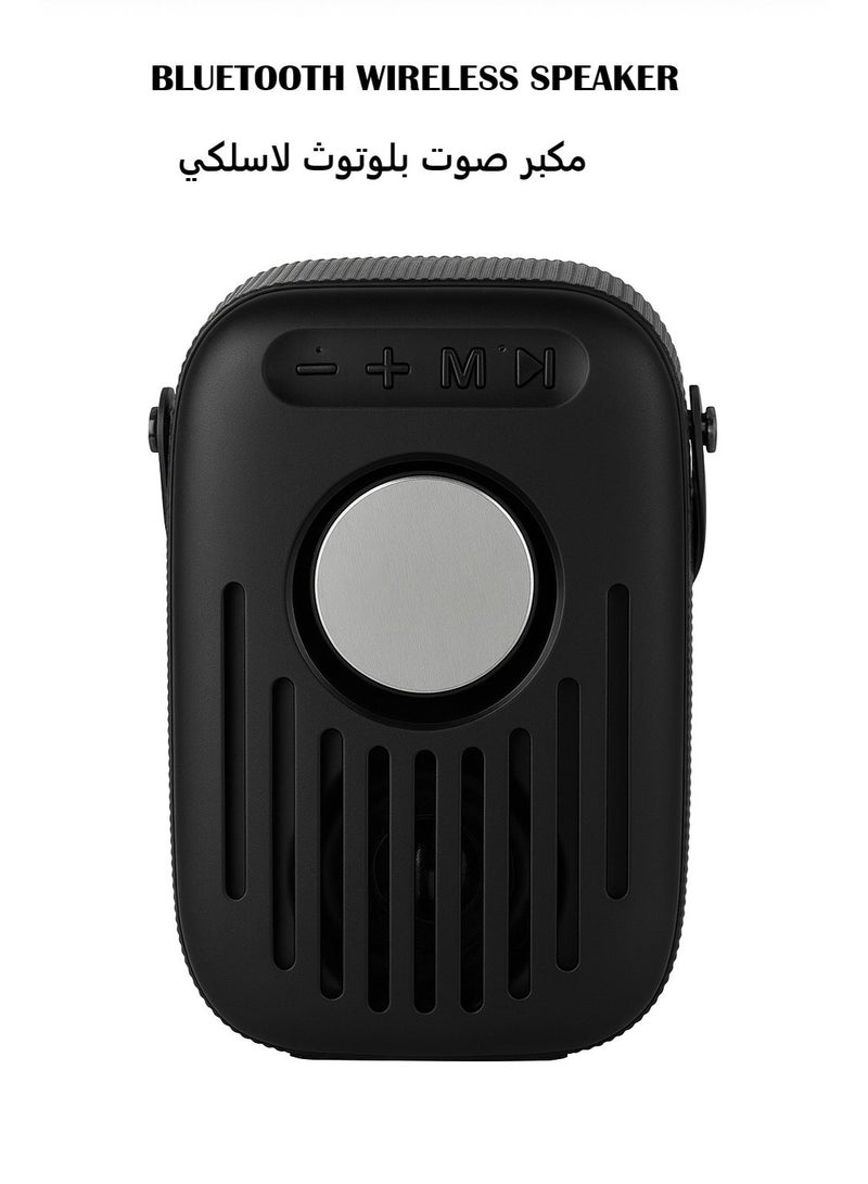 Wireless Speaker Portable Bluetooth  HiFi Portable  Stereo Sound Speaker Micro TF Card USB AUX FM Radio - Image 2