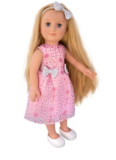 Sandy Long Hair Holiday Dress 18-Inch Doll - pzsku/ZFEC37E6655B1D719D57CZ/45/_/1691225976/42903f9e-2a40-4257-a3a2-a85803407d37