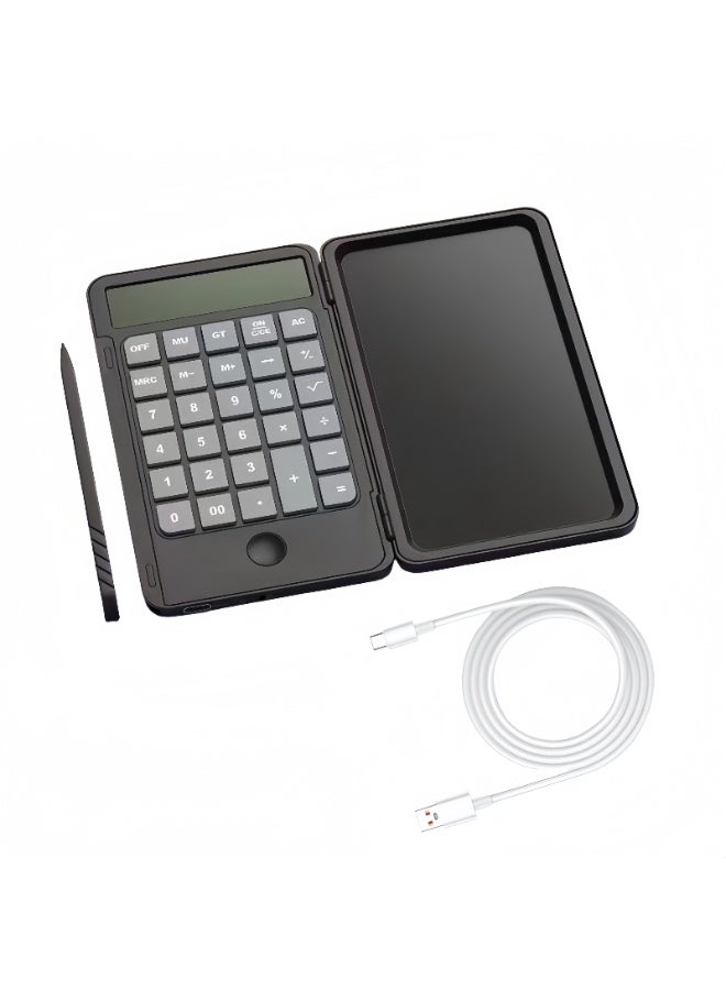 Calculator Set, Multiview  Display with Erasable LCD Writing Tablet, USB Charging Battery Power with Notepad, with Pen included And USB Cable，Applicable to schools, teachers, engineering, etc. - Image 1