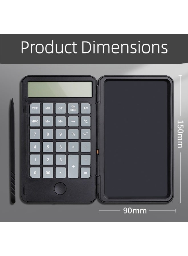 Calculator Set, Multiview  Display with Erasable LCD Writing Tablet, USB Charging Battery Power with Notepad, with Pen included And USB Cable，Applicable to schools, teachers, engineering, etc. - Image 2