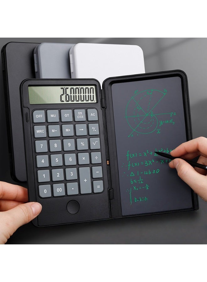 Calculator Set, Multiview  Display with Erasable LCD Writing Tablet, USB Charging Battery Power with Notepad, with Pen included And USB Cable，Applicable to schools, teachers, engineering, etc. - Image 3