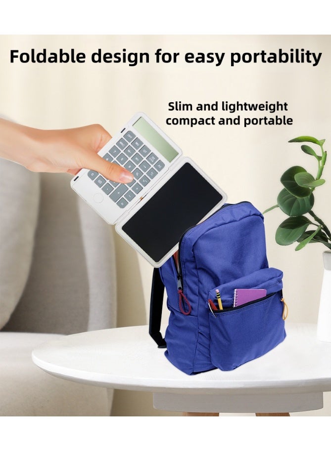 Calculator Set, Multiview  Display with Erasable LCD Writing Tablet, USB Charging Battery Power with Notepad, with Pen included And USB Cable，Applicable to schools, teachers, engineering, etc. - Image 5